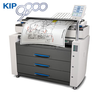 KIP9900激光藍清曬圖機